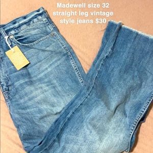 Madewell size 32 vintage